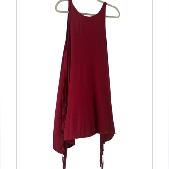POL Side Fringe Dress/Tunic NWOT* Flaw - Picture 2 of 5